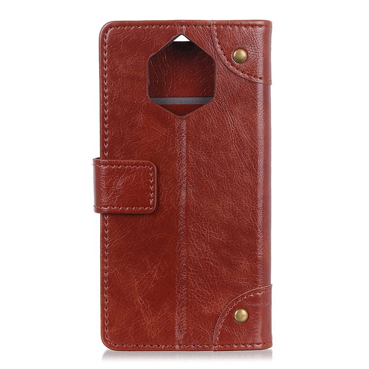 Copper Buckle Nappa Texture Horizontal Flip Leather Case for Nokia 9 PureView, with Holder & Card Slots & Wallet