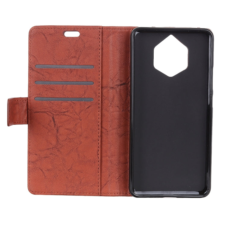 Copper Buckle Retro Crazy Horse Texture Horizontal Flip Leather Case for Nokia 9 PureView, with Holder & Card Slots & Wallet