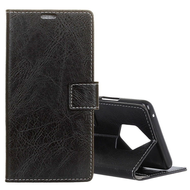 Retro Crazy Horse Texture Horizontal Flip Leather Case for Nokia 9 PureView, with Holder & Card Slots & Photo Frame