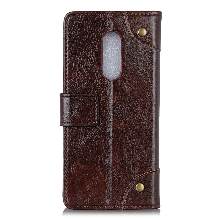 Copper Buckle Nappa Texture Horizontal Flip Leather Case for Nokia 3.2, with Holder & Card Slots & Wallet
