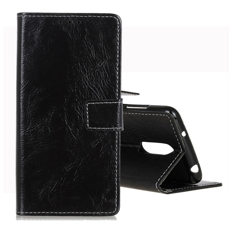 Retro Crazy Horse Texture Horizontal Flip Leather Case for Nokia 3.2, with Holder & Card Slots & Wallet & Photo Frame