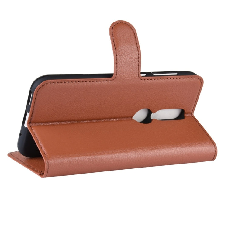 Litchi Texture Horizontal Flip Leather Case for Nokia 4.2, with Wallet & Holder & Card Slots