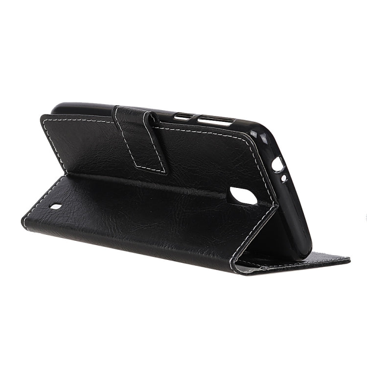 Retro Crazy Horse Texture Horizontal Flip Leather Case for Nokia 2.2, with Holder & Card Slots & Photo Frame & Wallet