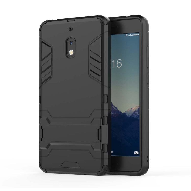 Shockproof PC + TPU Case for Nokia 2.1, with Holder