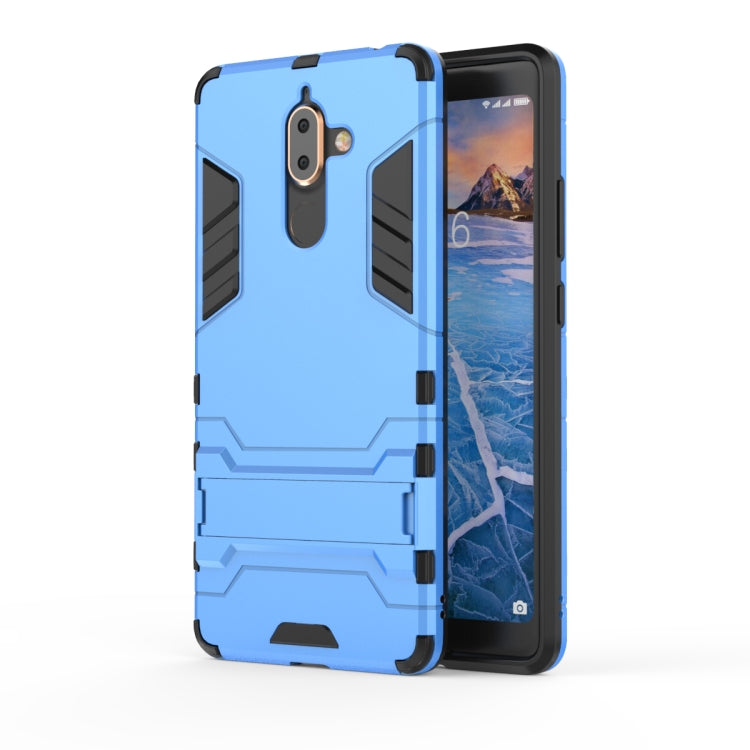 Shockproof PC + TPU Case for Nokia 7 Plus 2018, with Holder