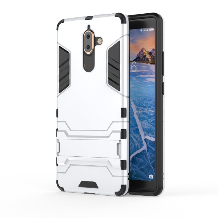 Shockproof PC + TPU Case for Nokia 7 Plus 2018, with Holder