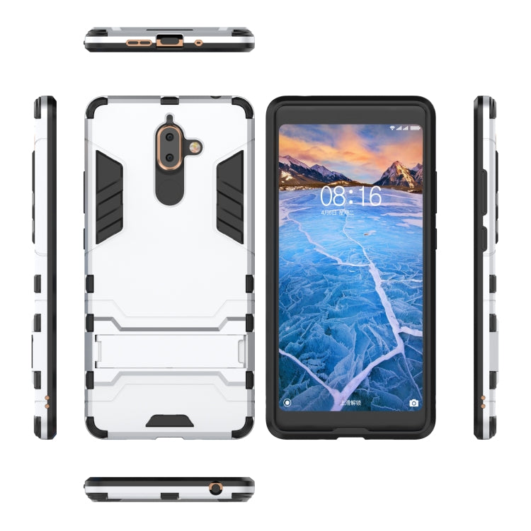 Shockproof PC + TPU Case for Nokia 7 Plus 2018, with Holder