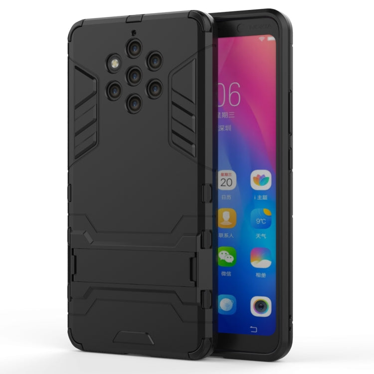 Shockproof PC + TPU Case for Nokia 9, with Holder