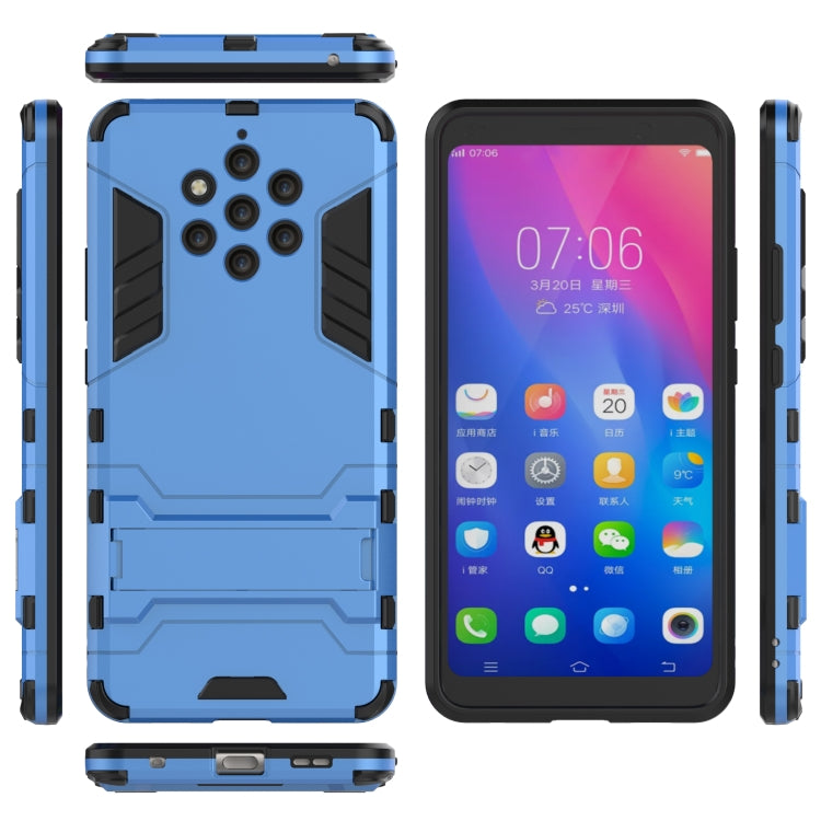 Shockproof PC + TPU Case for Nokia 9, with Holder