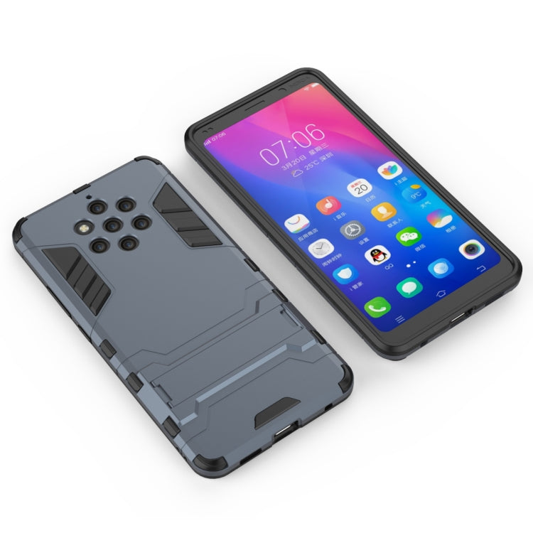 Shockproof PC + TPU Case for Nokia 9, with Holder