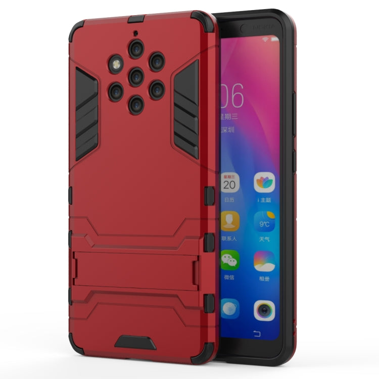 Shockproof PC + TPU Case for Nokia 9, with Holder