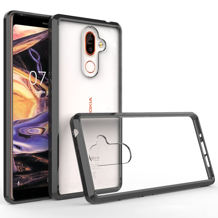Scratchproof TPU + Acrylic Protective Case for Nokia 7 Plus