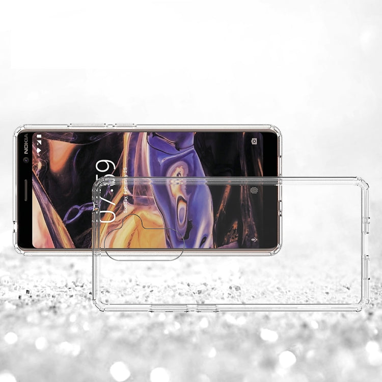 Scratchproof TPU + Acrylic Protective Case for Nokia 7 Plus