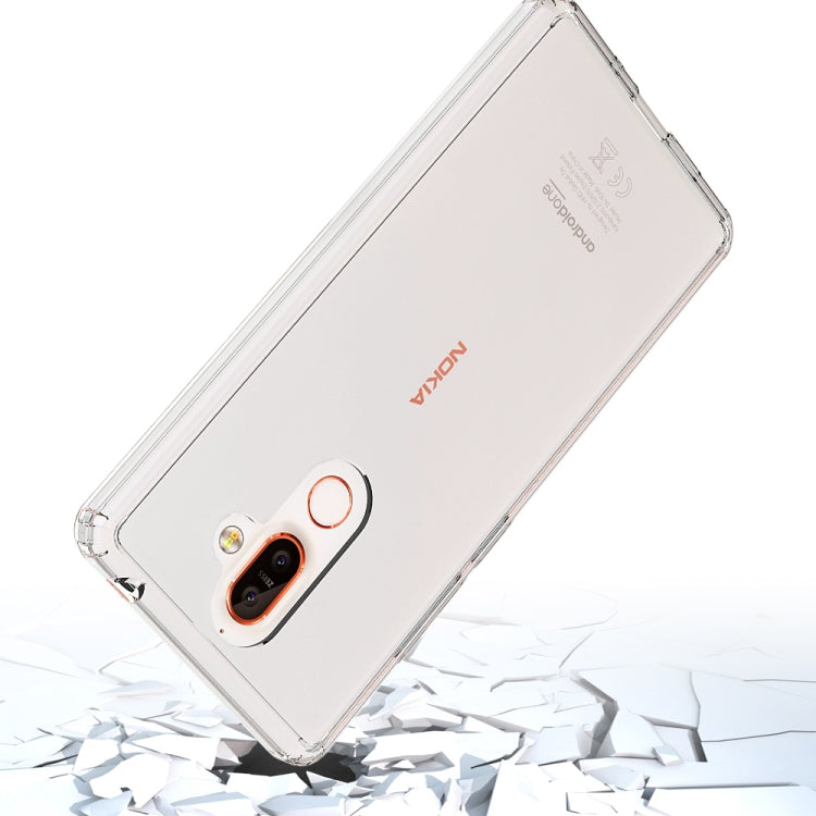 Scratchproof TPU + Acrylic Protective Case for Nokia 7 Plus