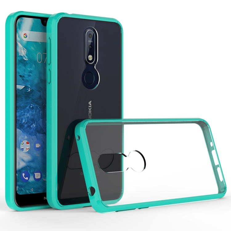 Scratchproof TPU + Acrylic Protective Case for Nokia 7.1