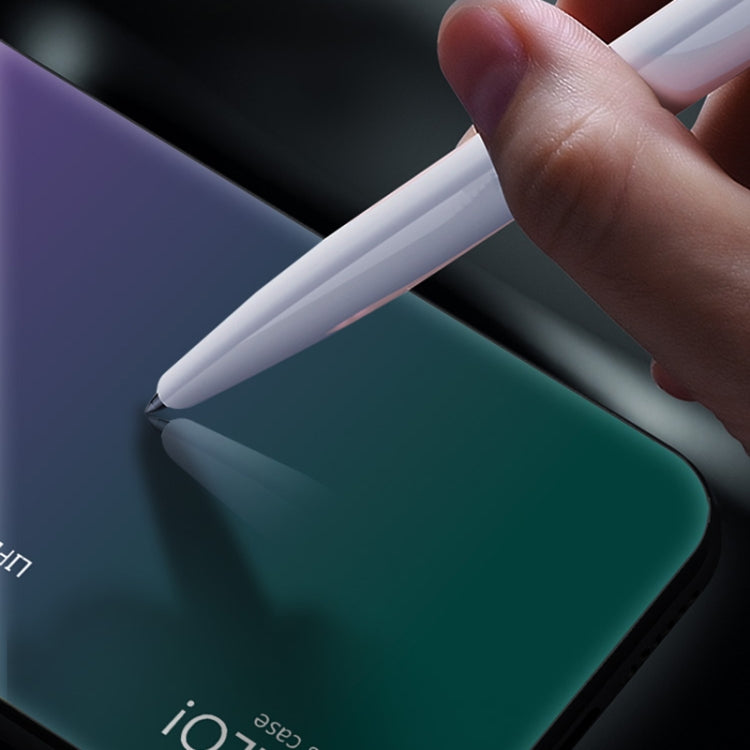 Gradient Color Glass Case for Nokia 7.1 Plus / X7