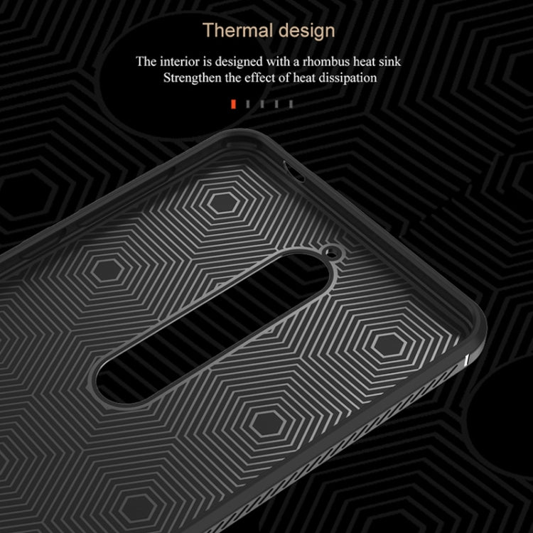 Lenuo Leshen Series for Nokia 6 (2018) TPU Litchi Texture Dropproof Protective Back Cover Case