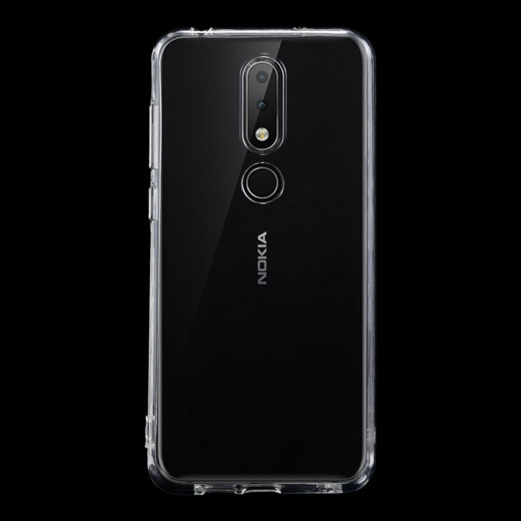 0.75mm Transparent TPU Case for Nokia X6 (2018)