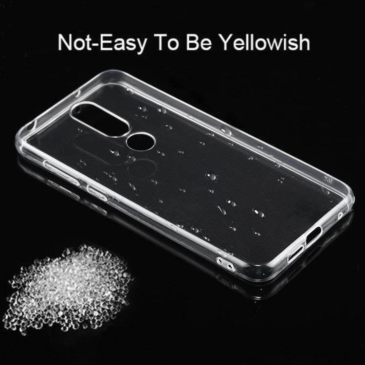 0.75mm Transparent TPU Case for Nokia X6 (2018)