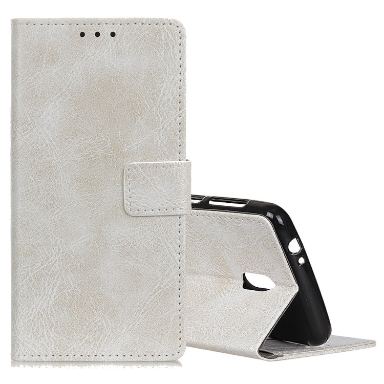 Retro Crazy Horse Texture Horizontal Flip Leather Case for Nokia 1 Plus, with Holder & Card Slots & Photo Frame