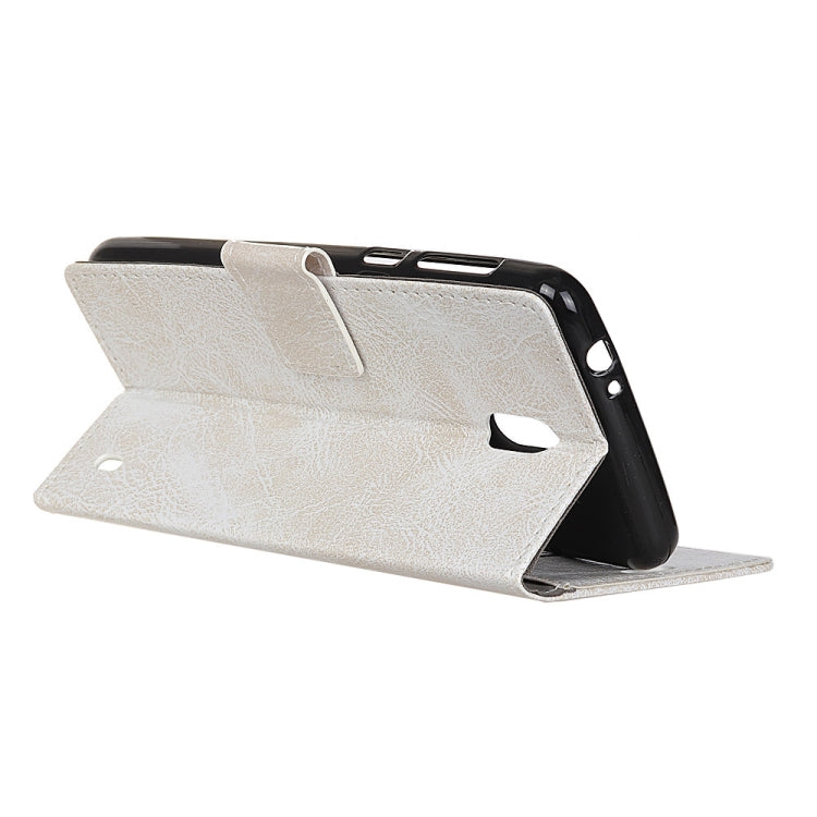 Retro Crazy Horse Texture Horizontal Flip Leather Case for Nokia 1 Plus, with Holder & Card Slots & Photo Frame