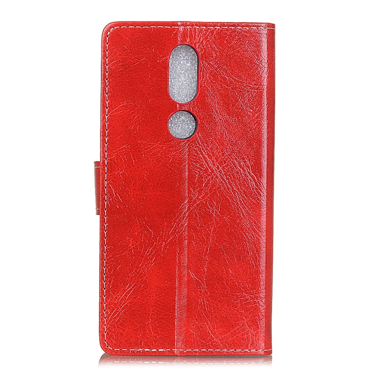 Retro Crazy Horse Texture Horizontal Flip Leather Case for Nokia 4.2, with Holder & Card Slots & Photo Frame