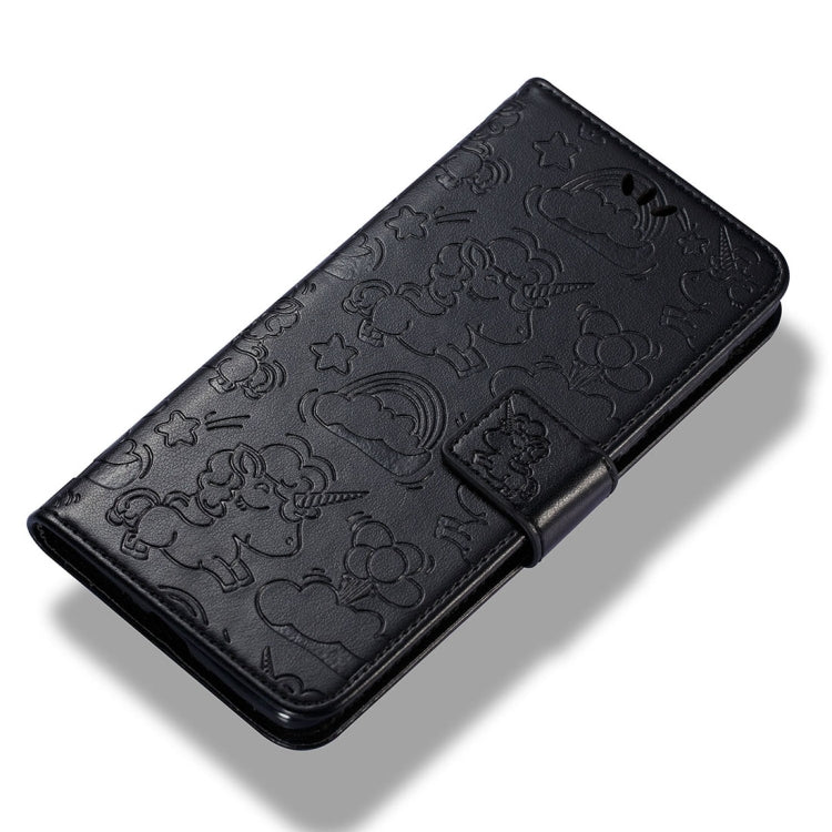 For Nokia N8 Pressed Horse Cloud Print Horizontal Flip Leather Case with Holder & Card Slots & Wallet & Lanyard