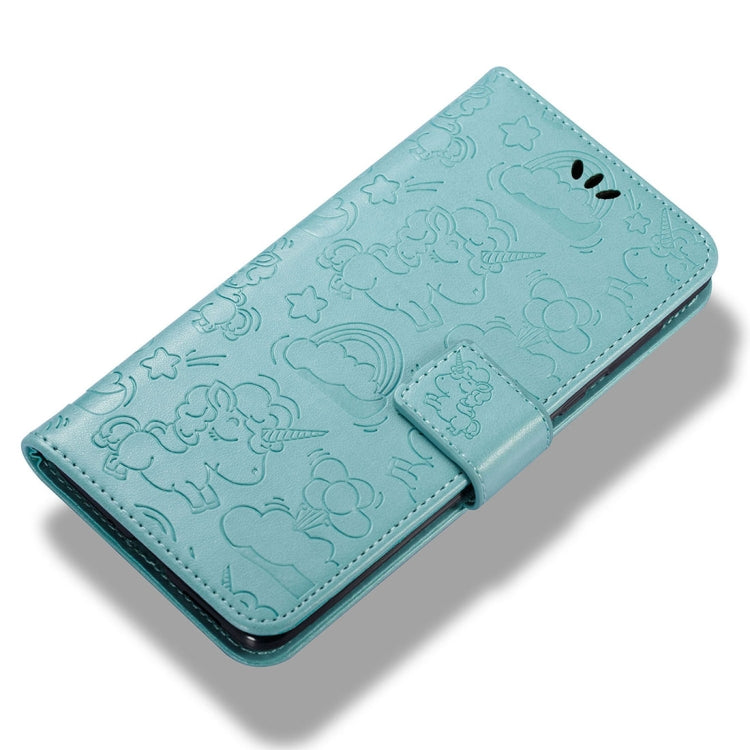 For Nokia N8 Pressed Horse Cloud Print Horizontal Flip Leather Case with Holder & Card Slots & Wallet & Lanyard