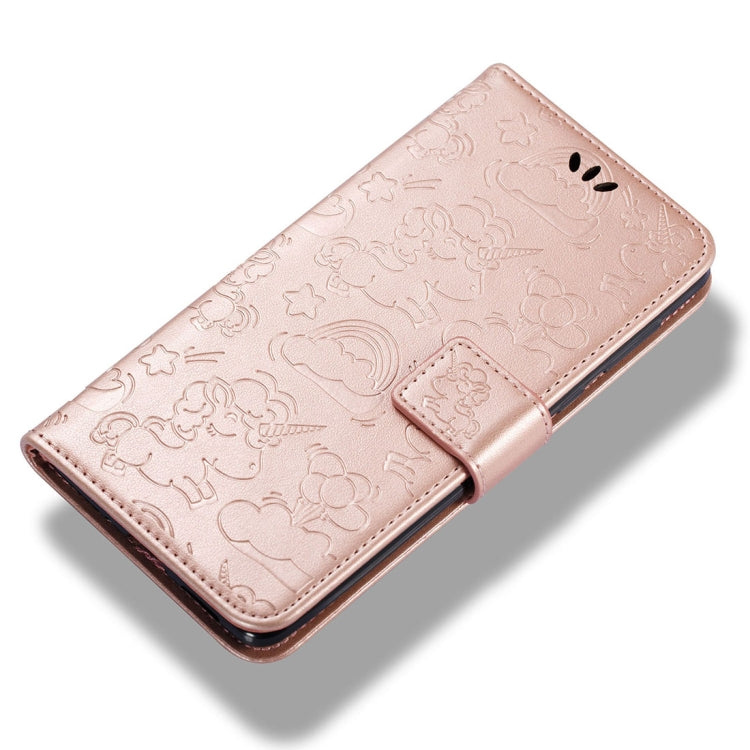 For Nokia N8 Pressed Horse Cloud Print Horizontal Flip Leather Case with Holder & Card Slots & Wallet & Lanyard