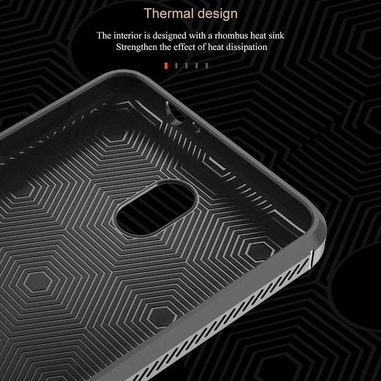 Lenuo Leshen Series for Nokia 2 TPU Litchi Texture Dropproof Protective Back Cover Case