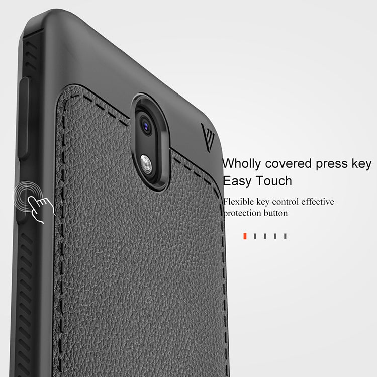 Lenuo Leshen Series for Nokia 2 TPU Litchi Texture Dropproof Protective Back Cover Case