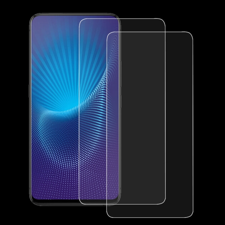 2 PCS 0.33mm 9H 2.5D Tempered Glass Film for Vivo NEX S