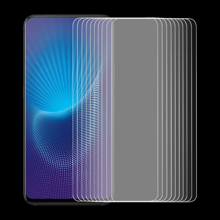 10 PCS 0.33mm 9H 2.5D Tempered Glass Film for Vivo NEX S