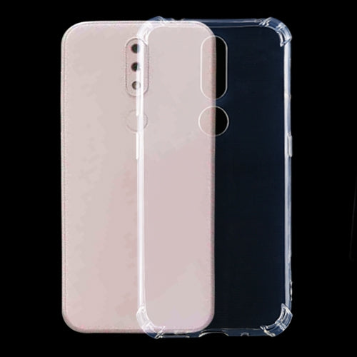 For Nokia 4.2 Four-Corner Shockproof Ultra-Thin Transparent TPU Case
