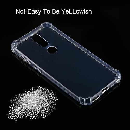 For Nokia 4.2 Four-Corner Shockproof Ultra-Thin Transparent TPU Case