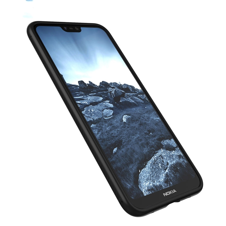 lenuo Leshen Series Stripe Texture TPU Case for Nokia X6 (2018)