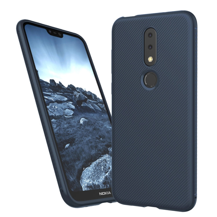 lenuo Leshen Series Stripe Texture TPU Case for Nokia X6 (2018)