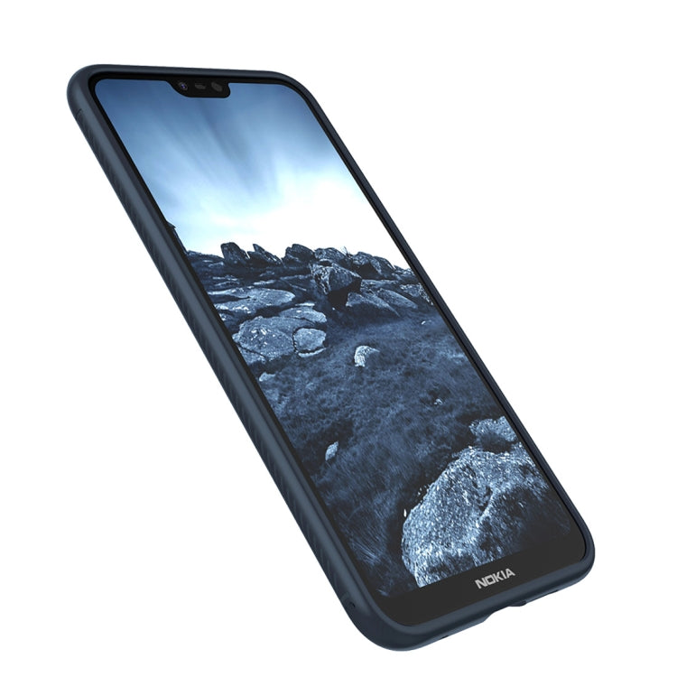 lenuo Leshen Series Stripe Texture TPU Case for Nokia X6 (2018)