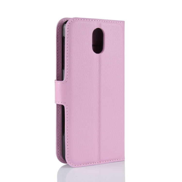 Litchi Texture Horizontal Flip Leather Case for Nokia 3.1, with Wallet & Holder & Card Slots
