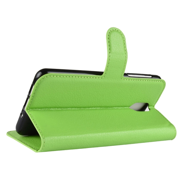 Litchi Texture Horizontal Flip Leather Case for Nokia 3.1, with Wallet & Holder & Card Slots