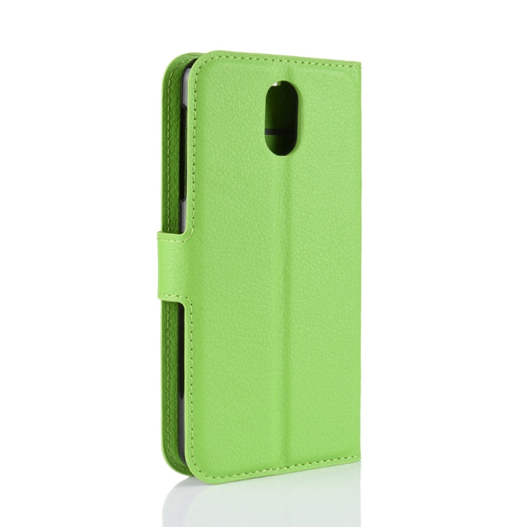 Litchi Texture Horizontal Flip Leather Case for Nokia 3.1, with Wallet & Holder & Card Slots