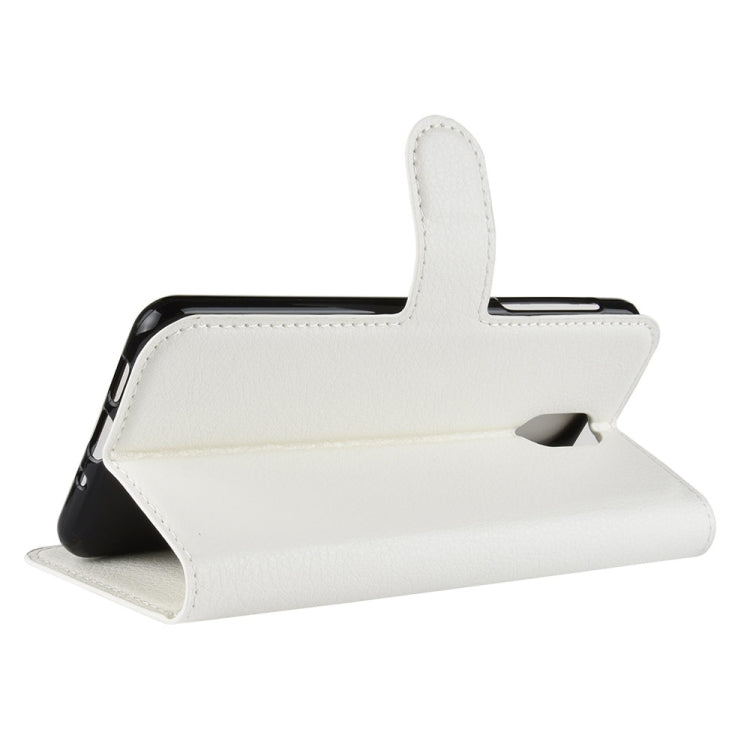 Litchi Texture Horizontal Flip Leather Case for Nokia 3.1, with Wallet & Holder & Card Slots