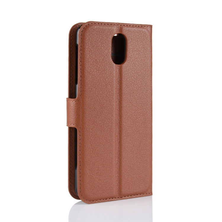 Litchi Texture Horizontal Flip Leather Case for Nokia 3.1, with Wallet & Holder & Card Slots