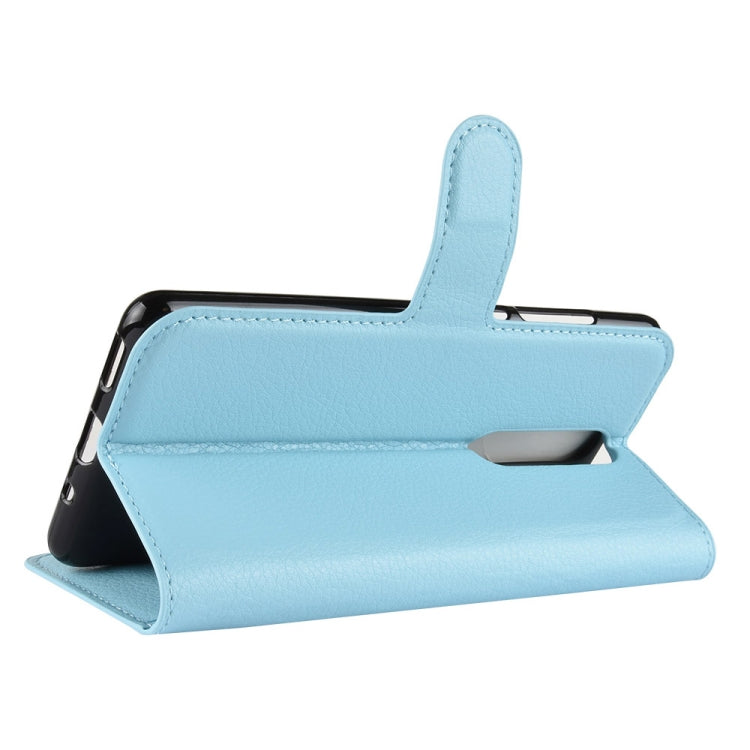 Litchi Texture Horizontal Flip Leather Case for Nokia 5.1, with Wallet & Holder & Card Slots