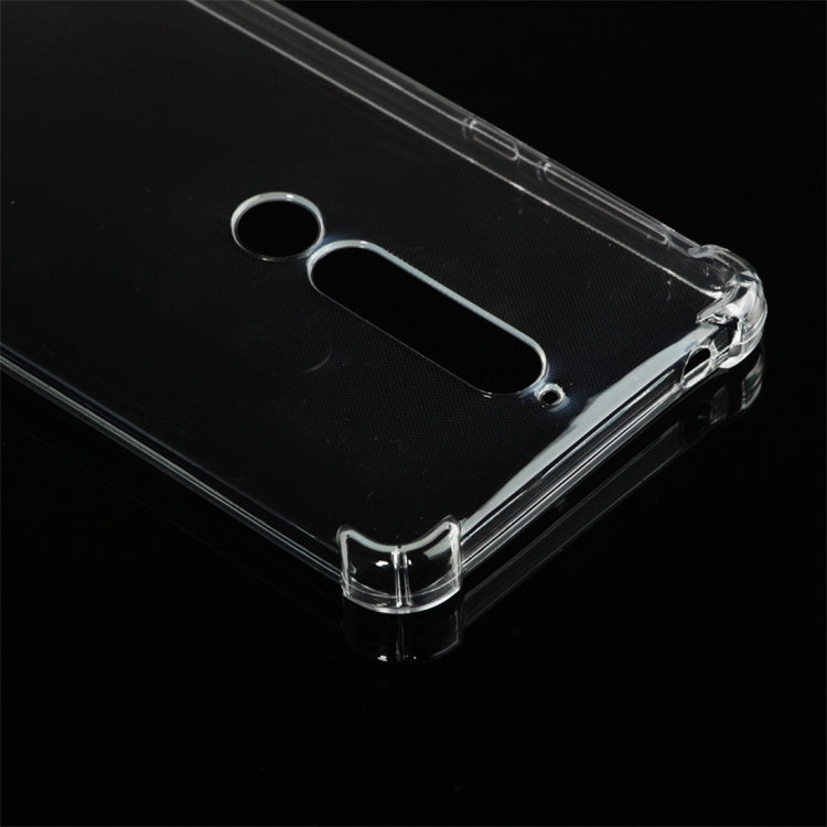 Shockproof TPU Protective Case for Nokia 6.1 / 6 (2018) (Transparent)
