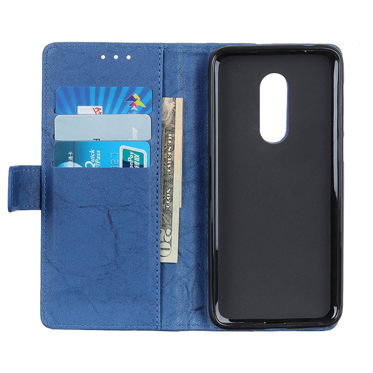 Copper Buckle Retro Crazy Horse Texture Horizontal Flip Leather Case for Nokia 5.1 Plus / X5 (2018), with Holder & Card Slots & Wallet