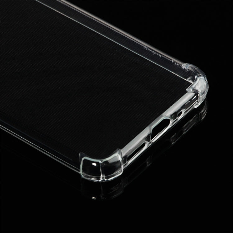 Shockproof TPU Protective Case for Nokia 7.1 (Transparent)