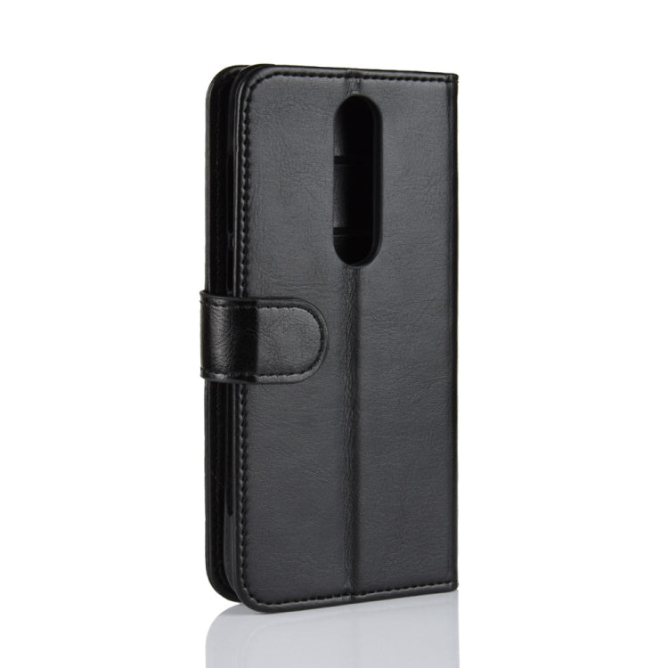 Crazy Horse Texture Horizontal Flip Leather Case for Nokia 5.1 Plus(X5), with Wallet & Holder & Card Slots