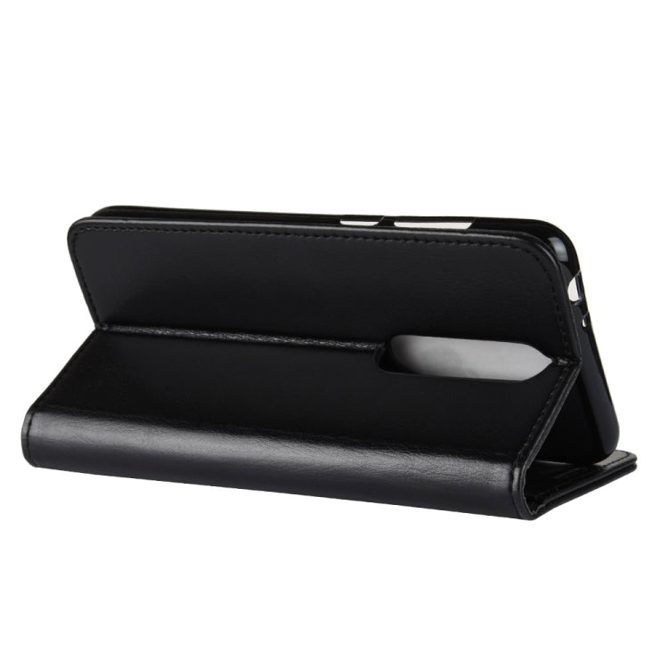 Crazy Horse Texture Horizontal Flip Leather Case for Nokia 5.1 Plus(X5), with Wallet & Holder & Card Slots