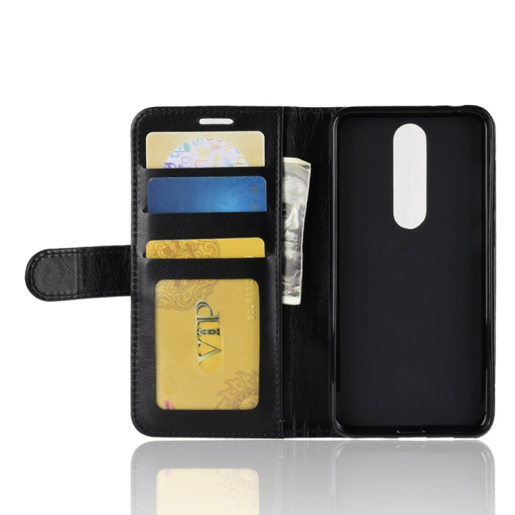 Crazy Horse Texture Horizontal Flip Leather Case for Nokia 5.1 Plus(X5), with Wallet & Holder & Card Slots